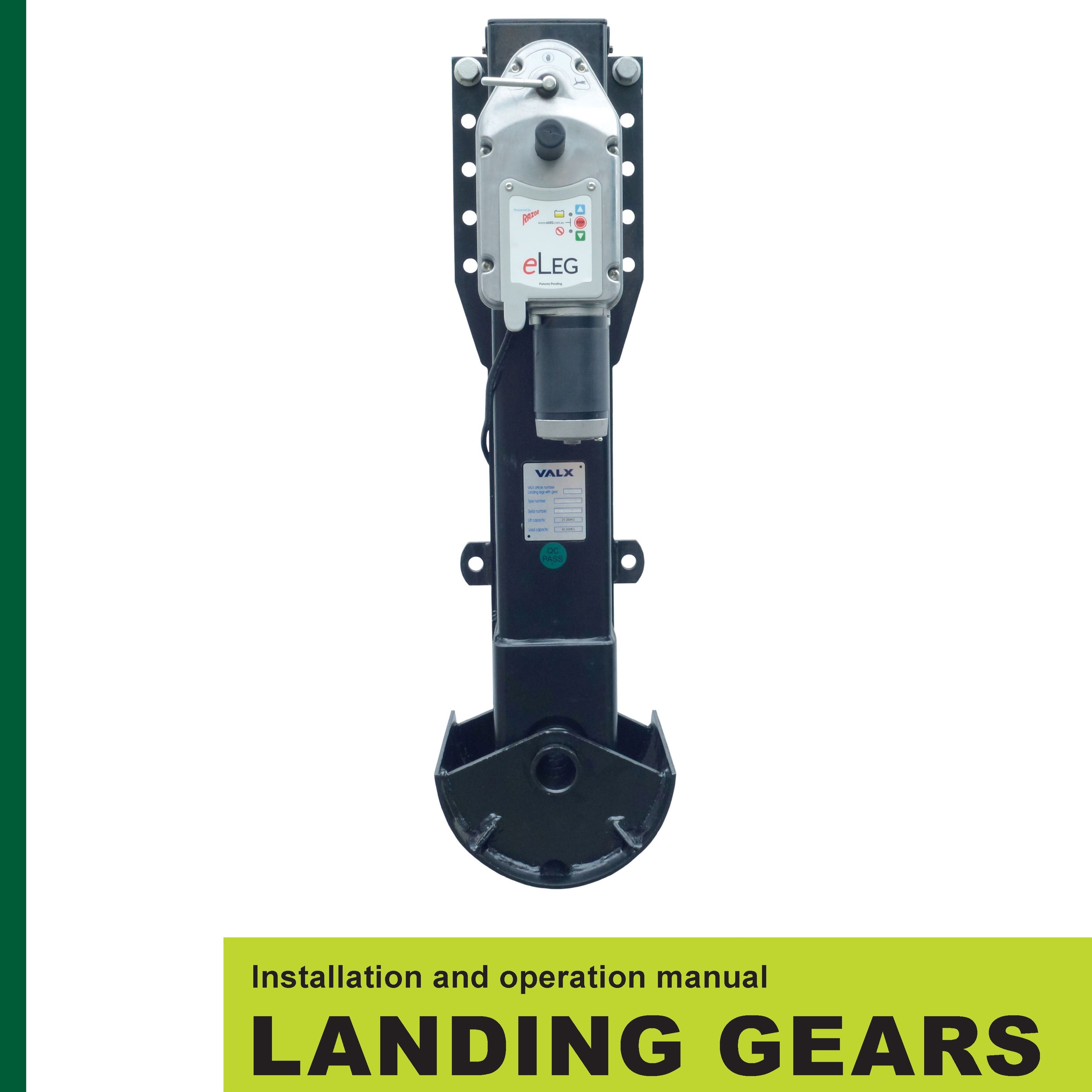 Eleg Installation And Operation Instructions 1